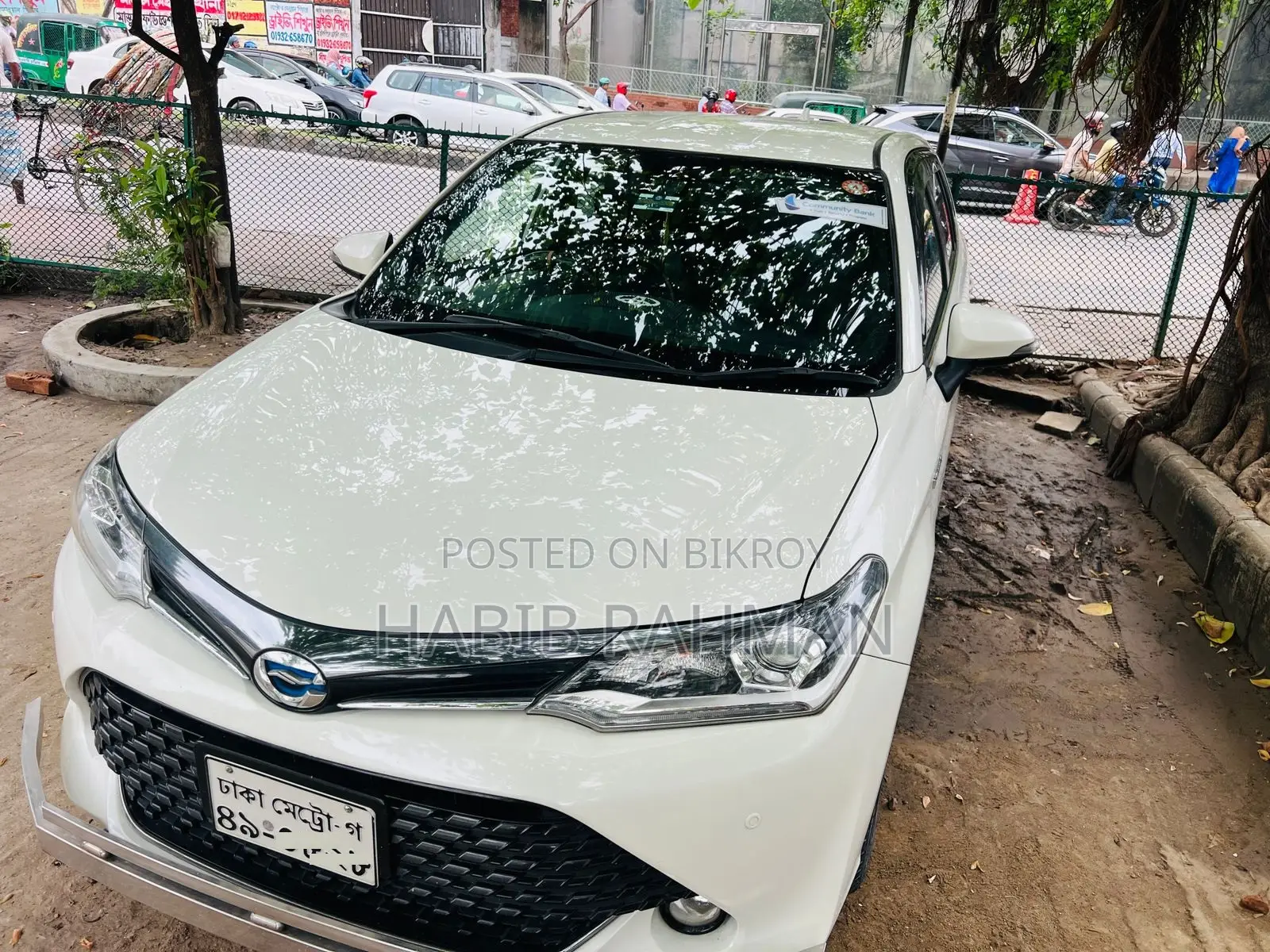 Toyota Corolla Fielder 1.5 Hybrid Front Wheel Drive 2017 Pearl