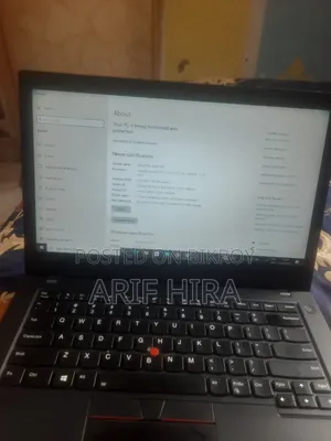 Laptop Lenovo ThinkPad T470 8GB Intel Core I5 SSD 128GB