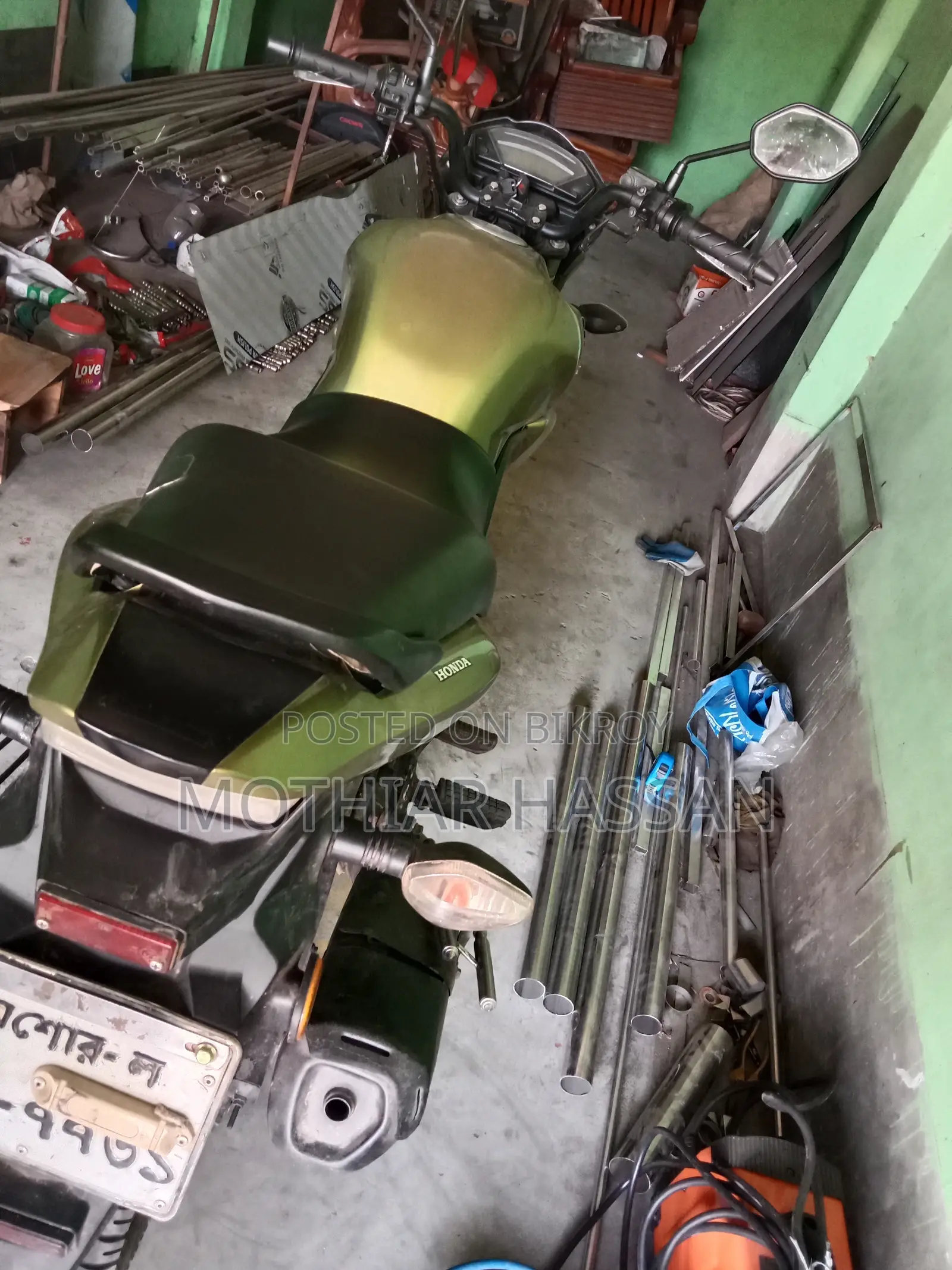 Honda CB 2016 Green