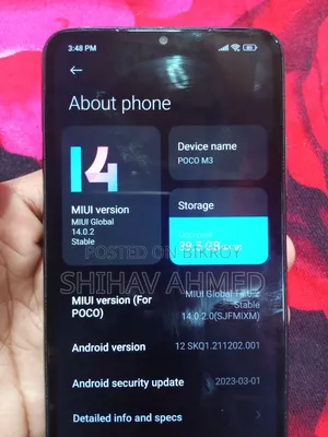 Xiaomi Poco M3 64 GB Black