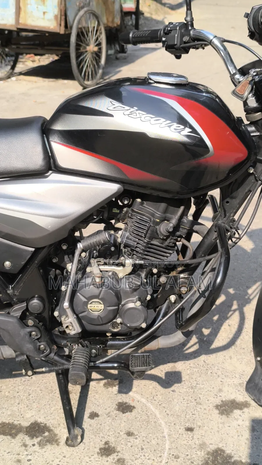 New Bajaj Discover 125 2021 Black