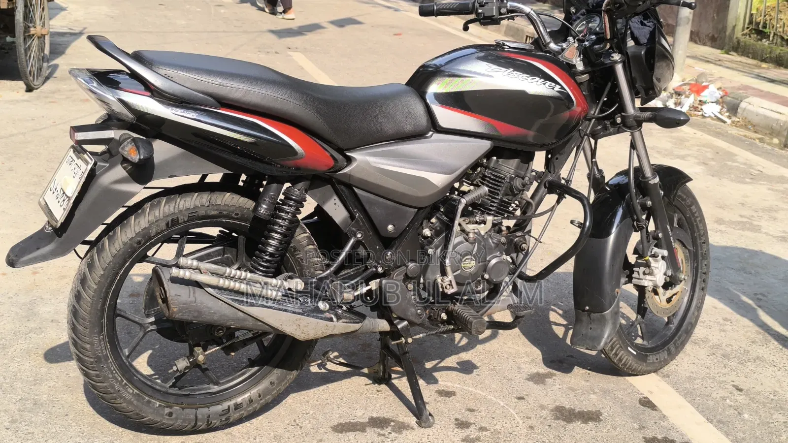 New Bajaj Discover 125 2021 Black
