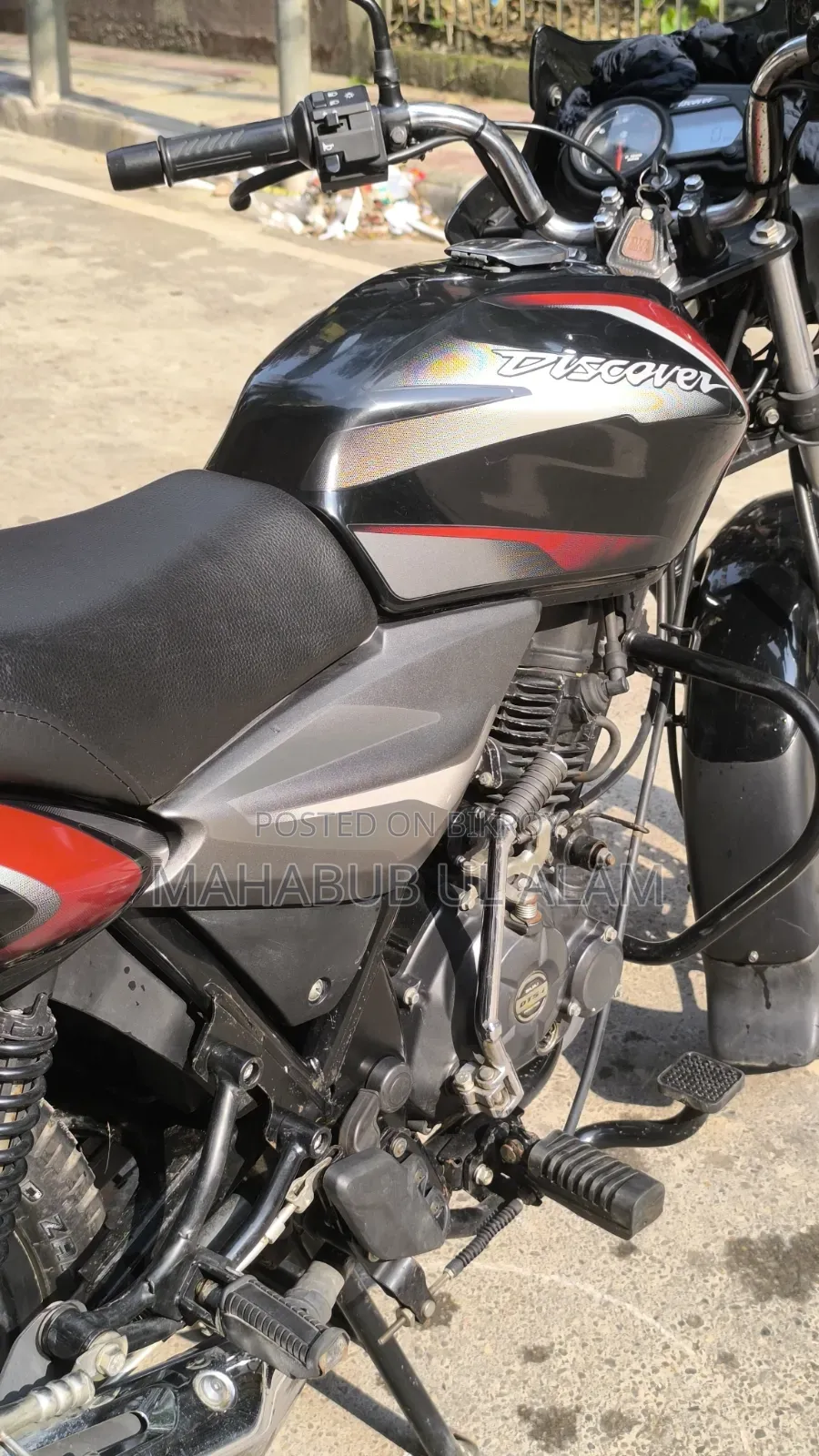 New Bajaj Discover 125 2021 Black