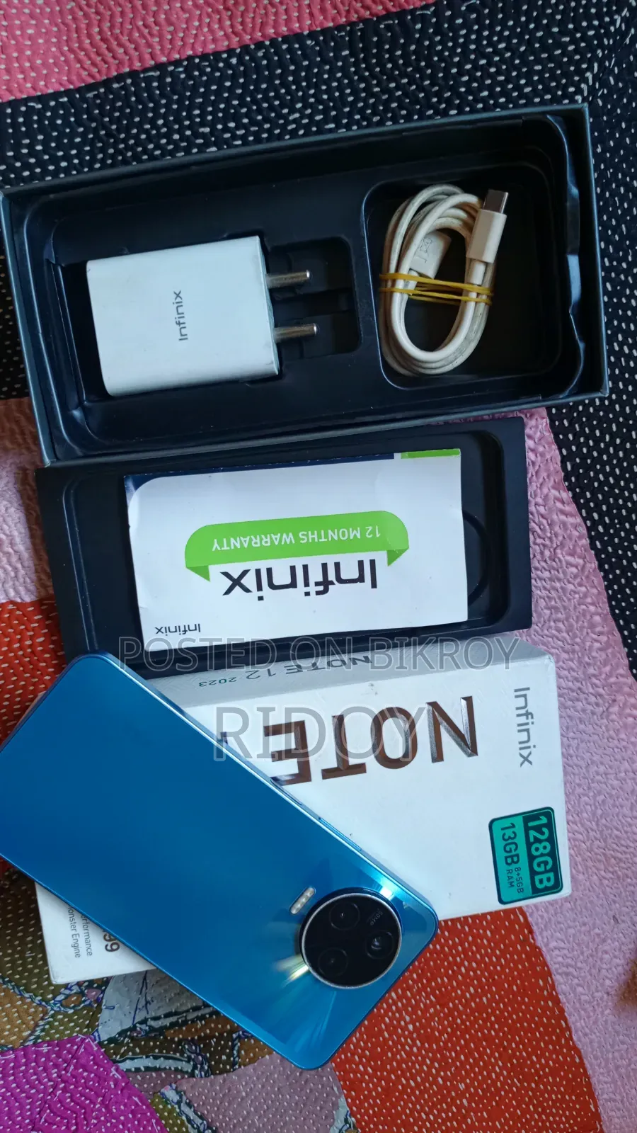 Infinix Note 12 (2023) 128 GB Blue