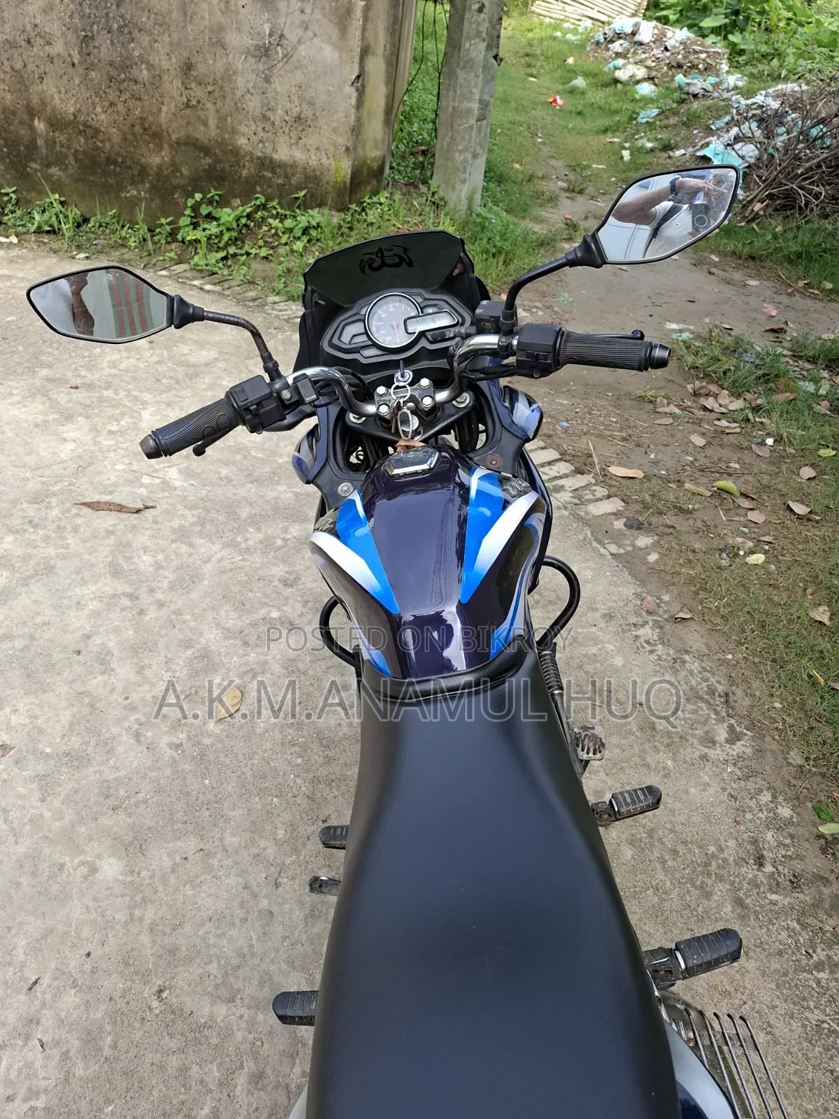 Bajaj Discover 150F 2016 Purple