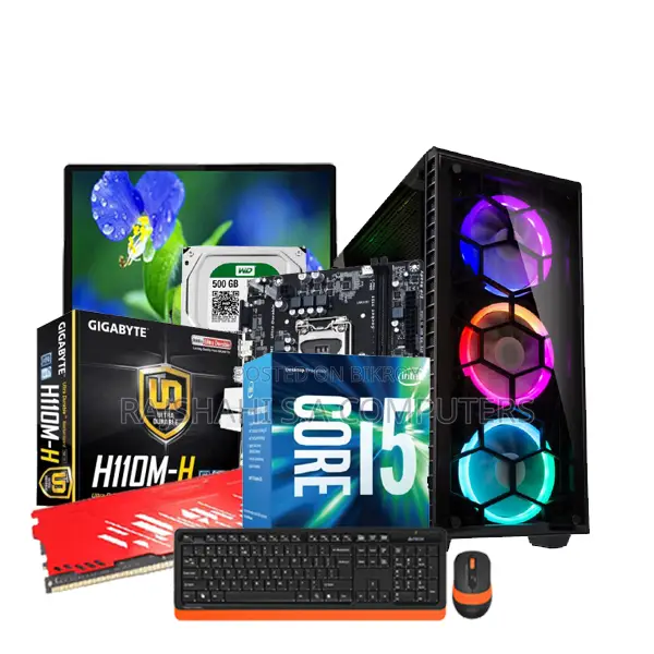 New Desktop Computer 8GB Intel Core I5 SSD 128GB