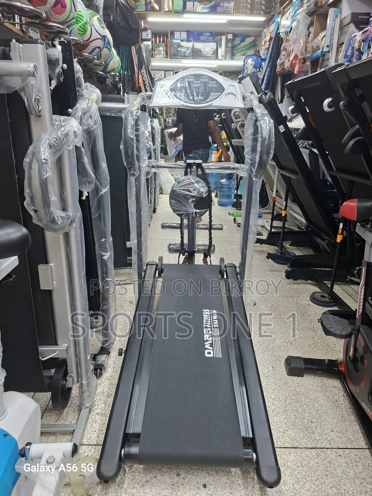 Treadmill Manual 5in1 User Capacity 150 Kg