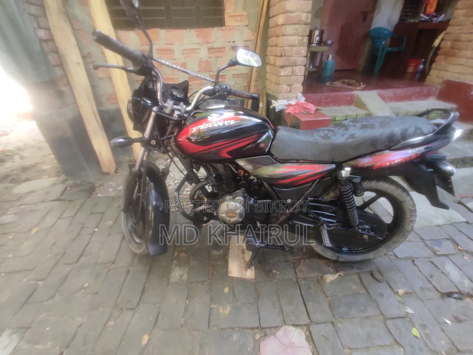Bajaj Discover 125 2015 Black