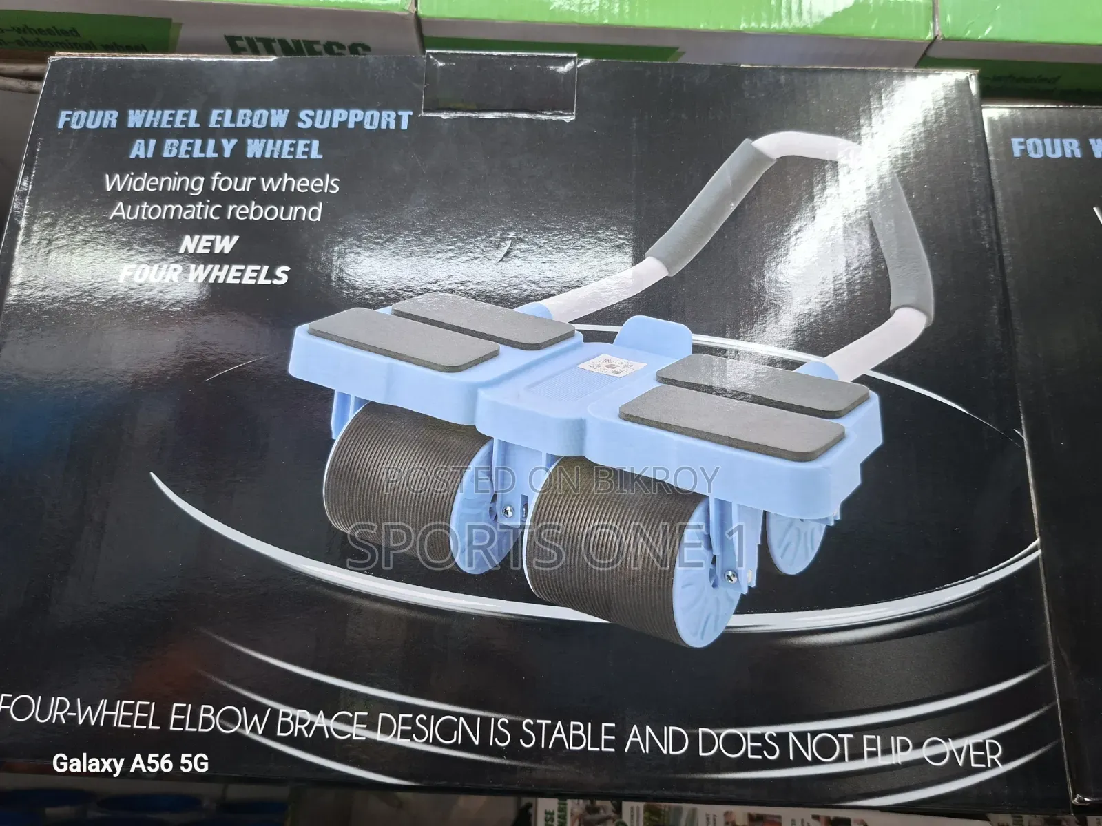 New Four Wheels .Elbow Support Al Belly Wheel