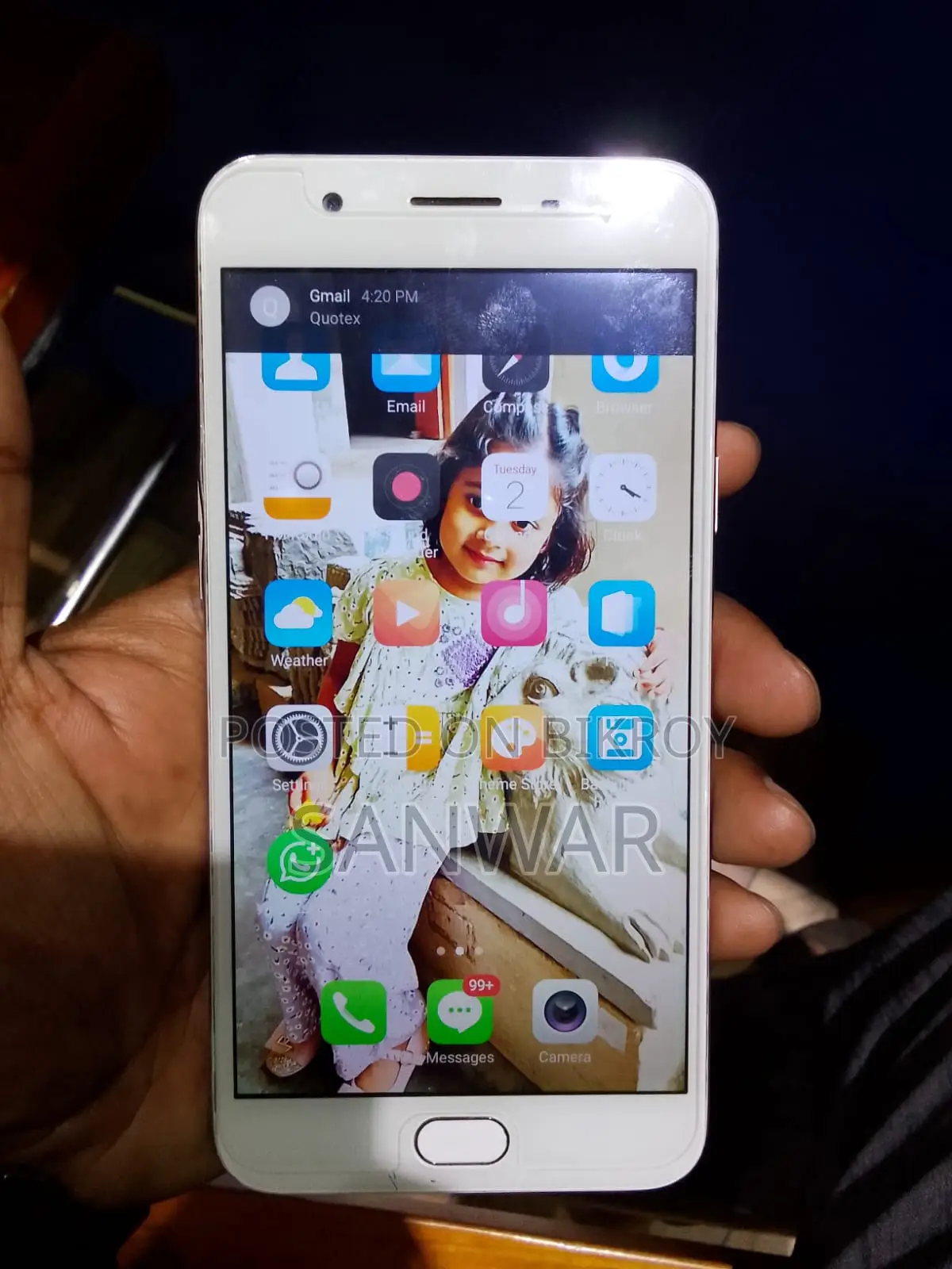 Oppo F1s 32 GB Gold