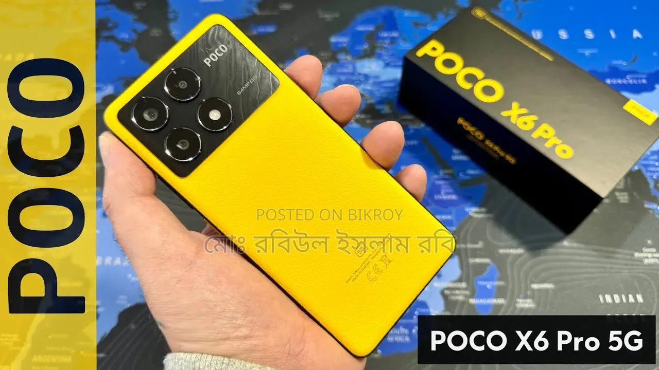 Xiaomi Poco X6 Pro 256 GB Yellow