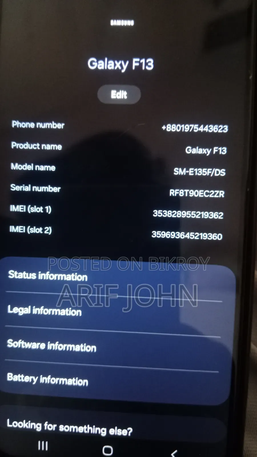 Samsung Galaxy F13 64 GB