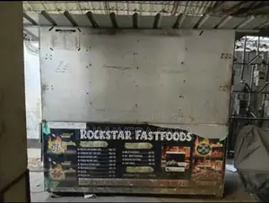 Heavy Duty Stainless Steel Fast Food Cart