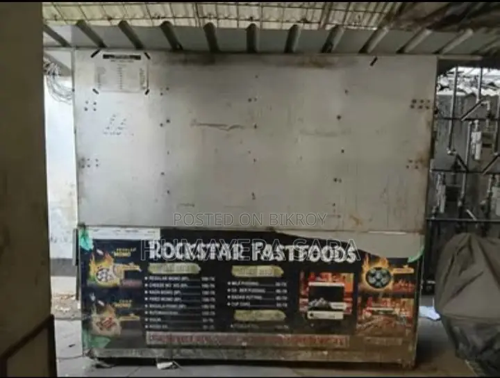 Heavy Duty Stainless Steel Fast Food Cart