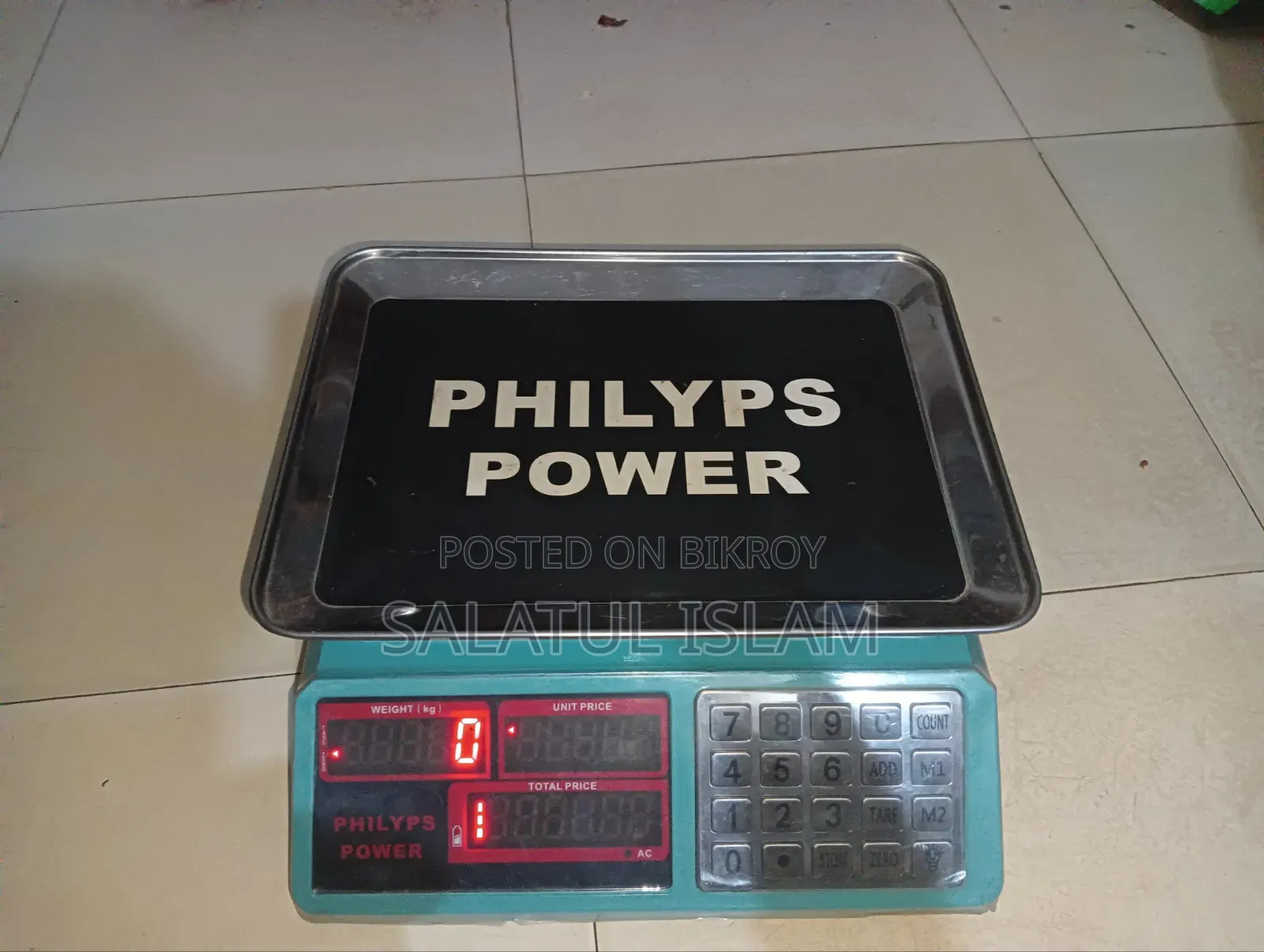 Philyps 40kg Power Digital Scale