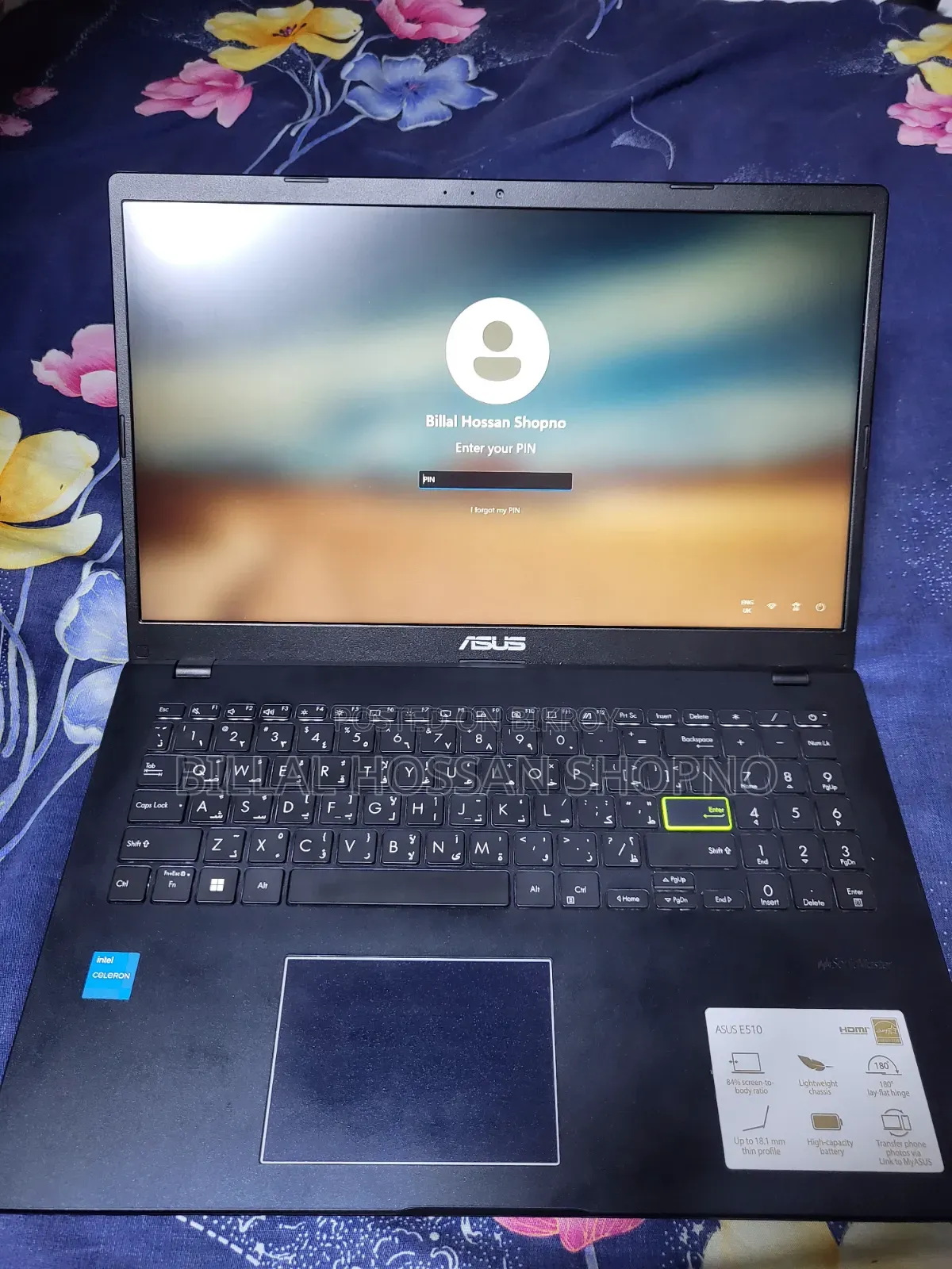 New Laptop Asus 8GB Intel Celeron SSD 140GB
