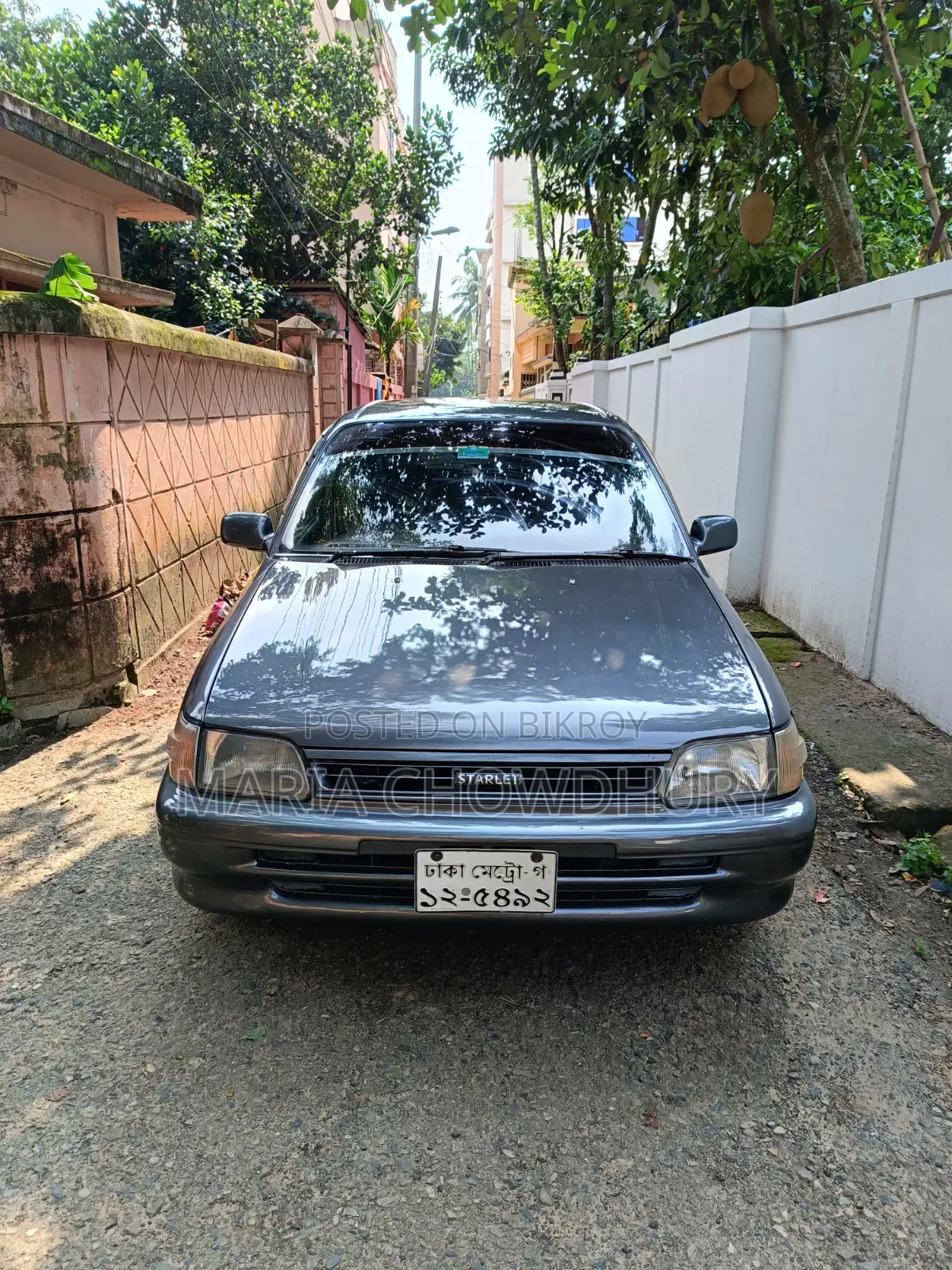 Toyota Starlet 1992 Gray