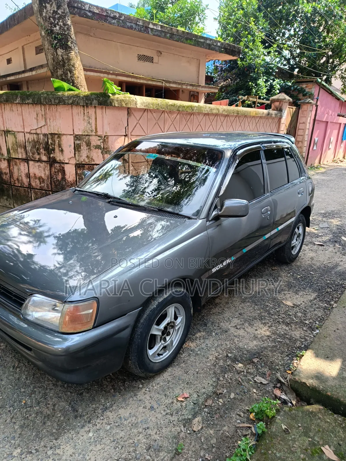 Toyota Starlet 1992 Gray