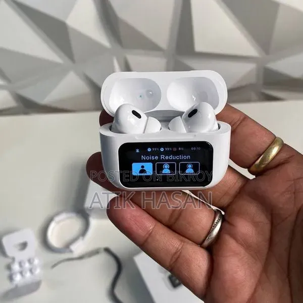 A9 Pro Airpods Anc/Enc Noise Reduction, Touch Control With Led Display