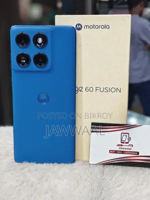 মটোরোলা এজ ৬০ ফিউশন ২৫৬ জিবি ব্লু
