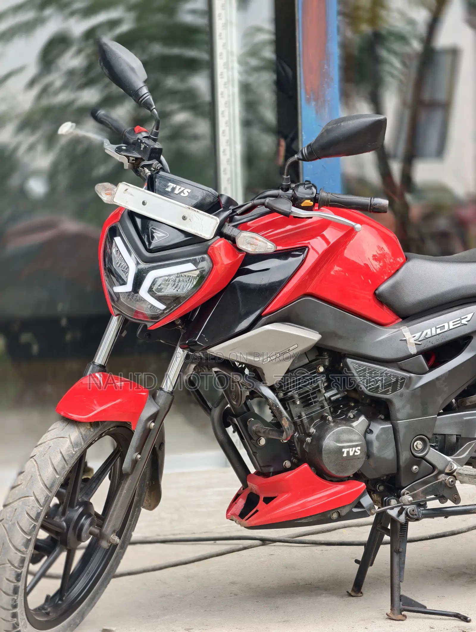 TVS Raider 125 2022 Red