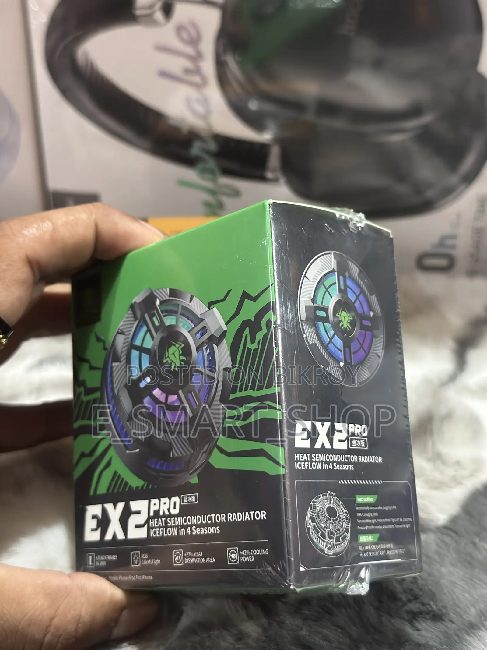Plextone Ex2 Pro Mobile Cooler — Pro-level gaming cooling!
