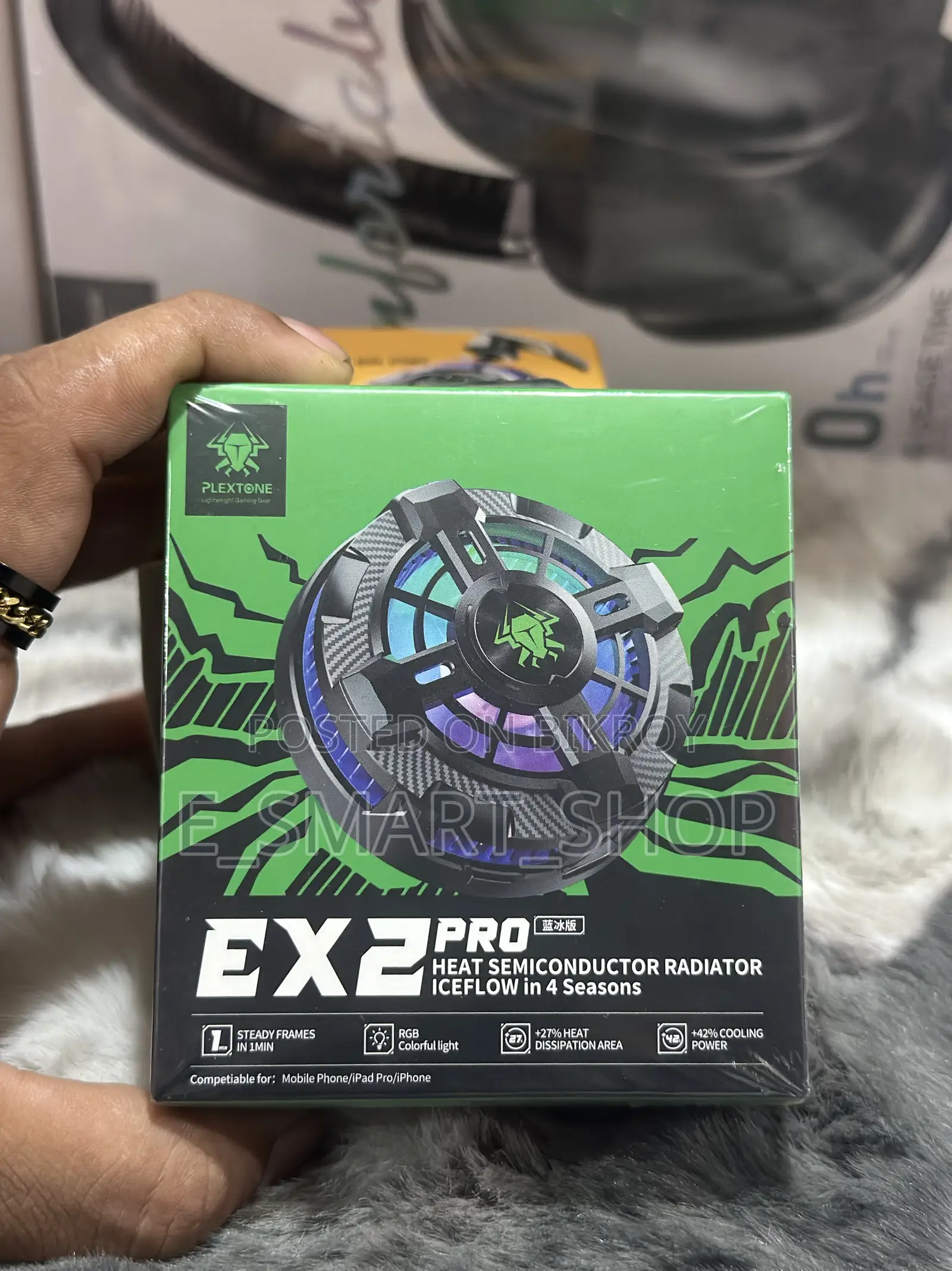 Plextone Ex2 Pro Mobile Cooler — Pro-level gaming cooling!