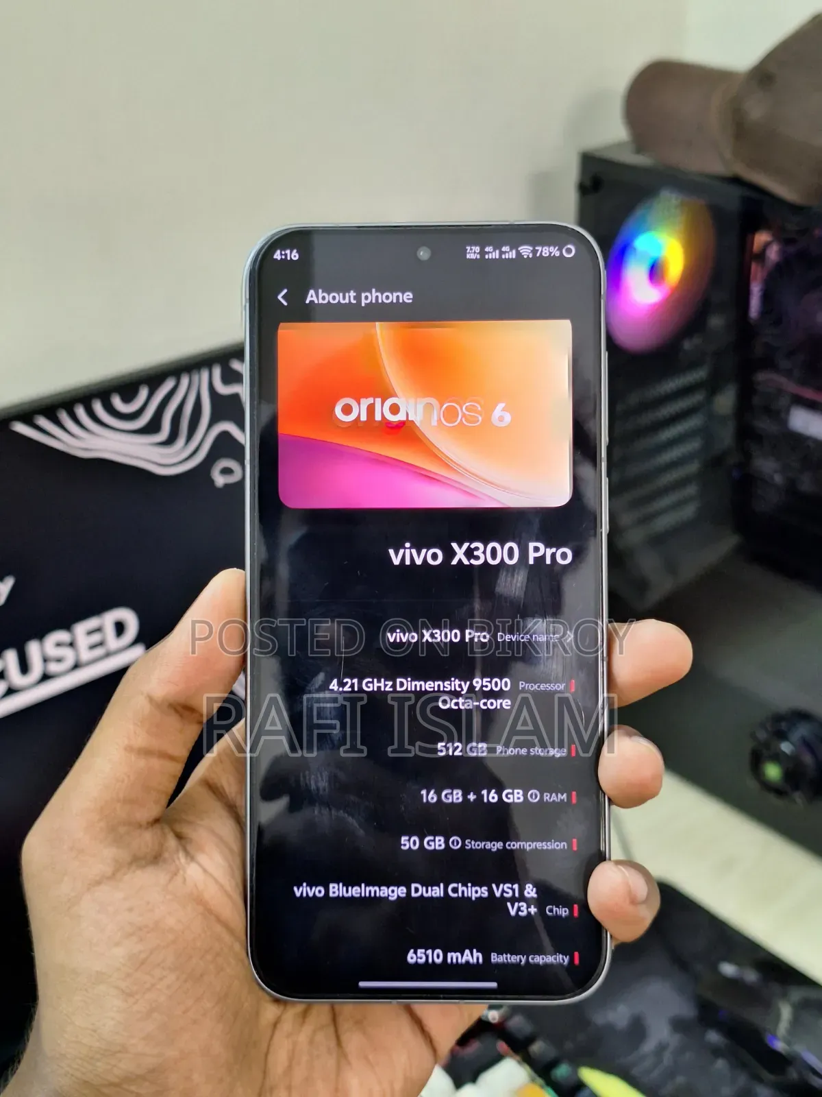 Vivo X300 Pro 512 GB White