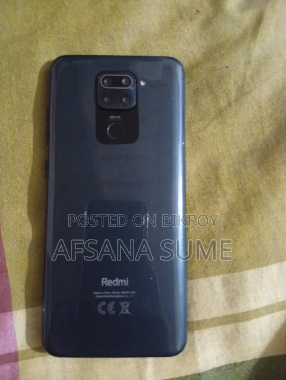 Xiaomi Redmi Note 9 64 GB Black