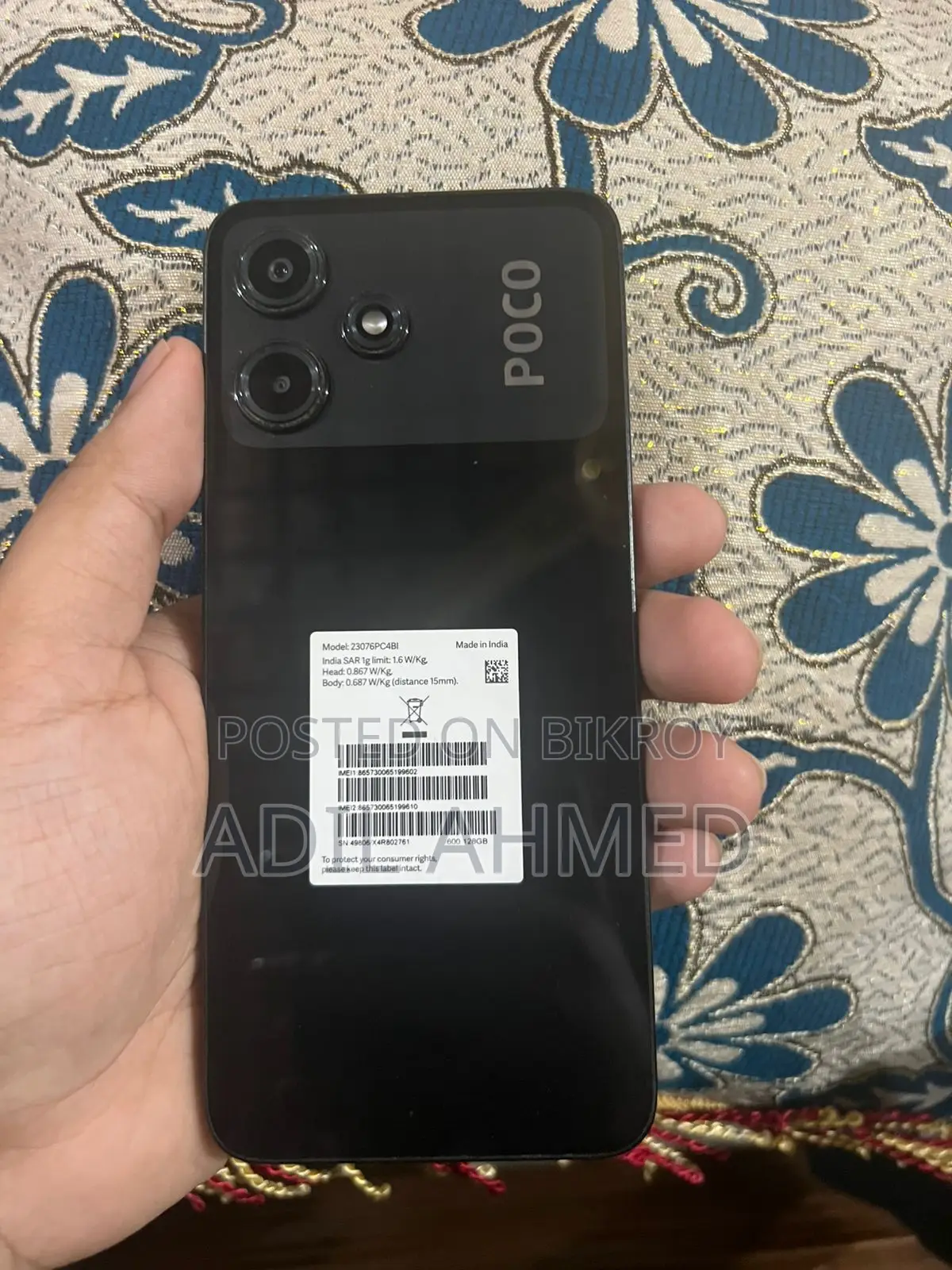 Xiaomi Poco M6 Pro 128 GB Black