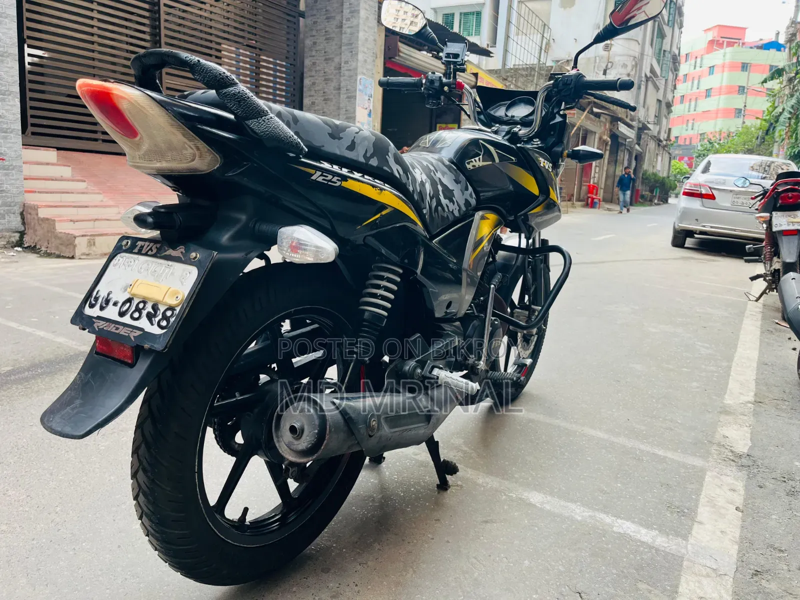 TVS Stryker 125 2020 Black