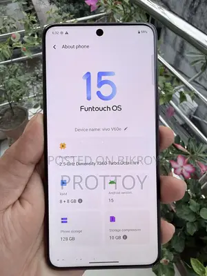 Vivo V60e 128 GB Purple