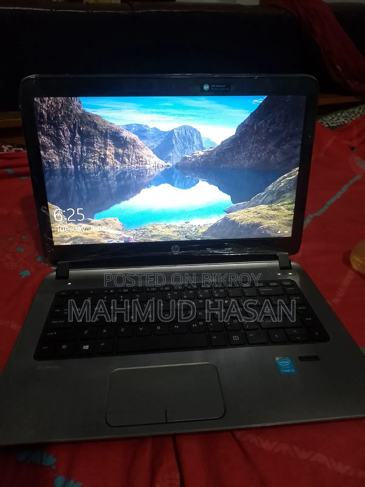 Laptop HP 8GB Intel Core I5 SSD 128GB