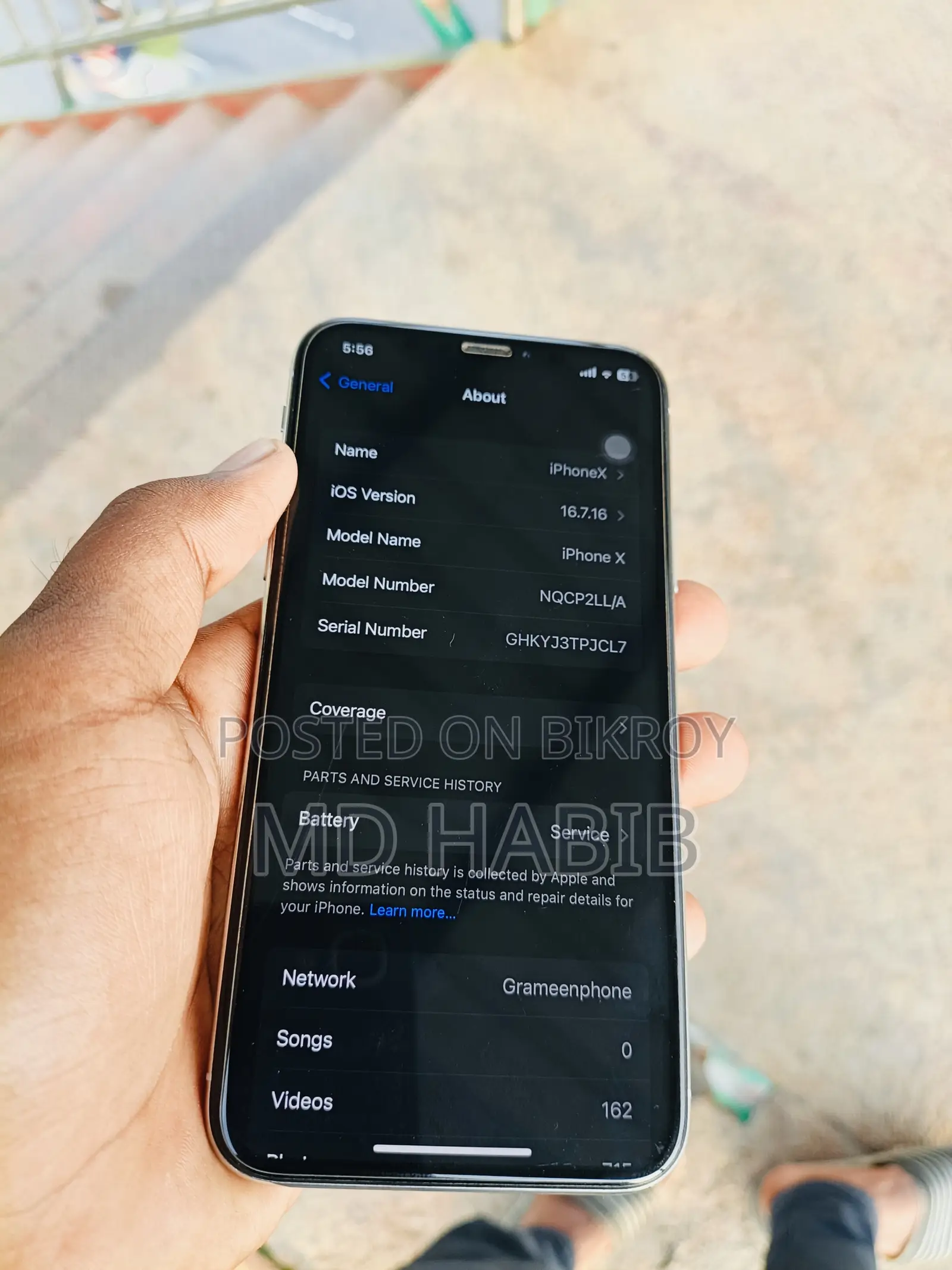 Apple iPhone X 256 GB White