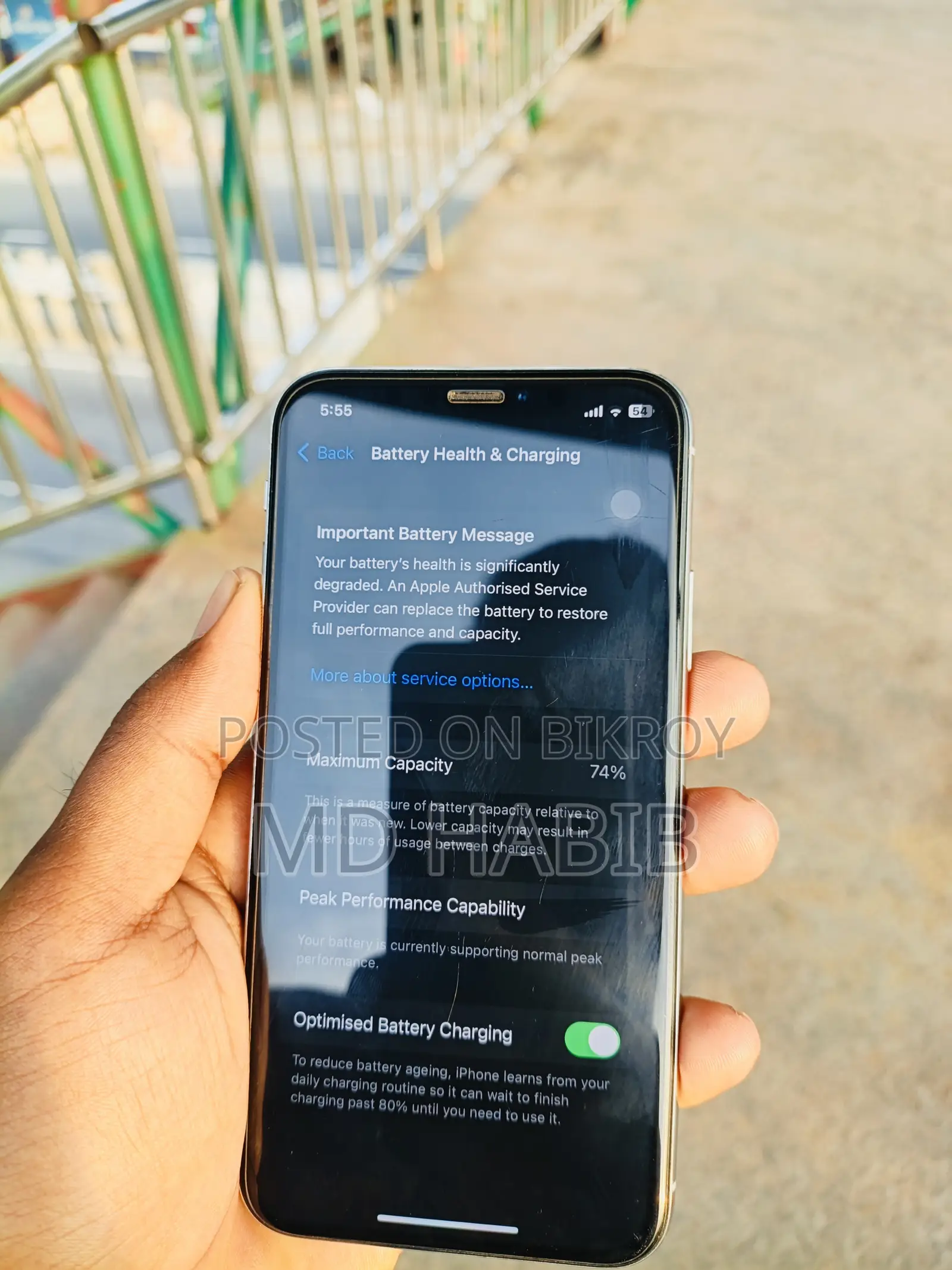 Apple iPhone X 256 GB White