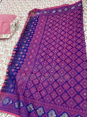 Machine Jamdani Saree