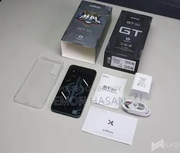 New Infinix GT 30 5G 256 GB Gray