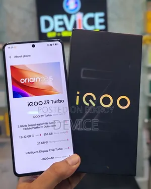 iQOO Z9 256 GB Black