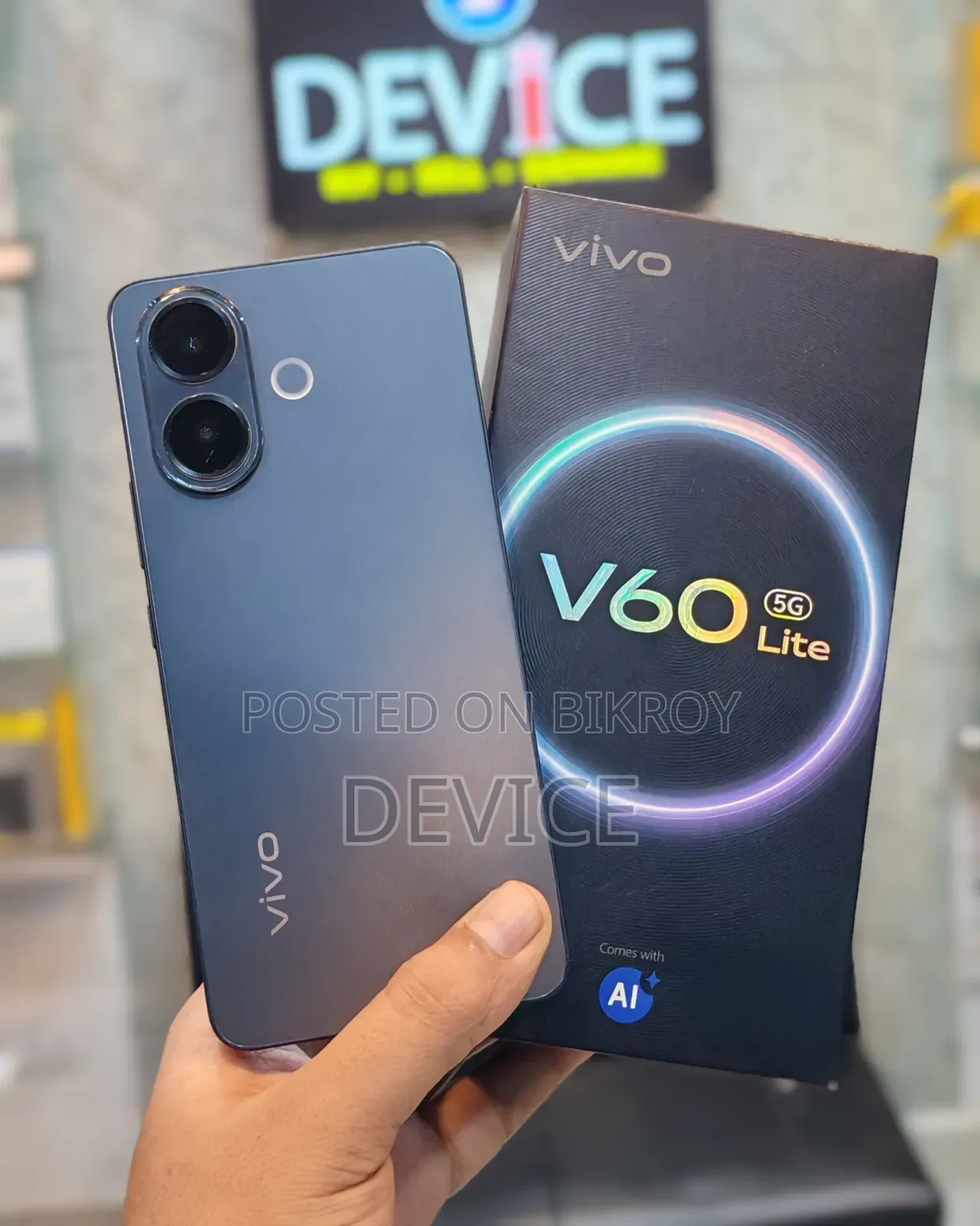 Vivo V60 Lite 256 GB Black