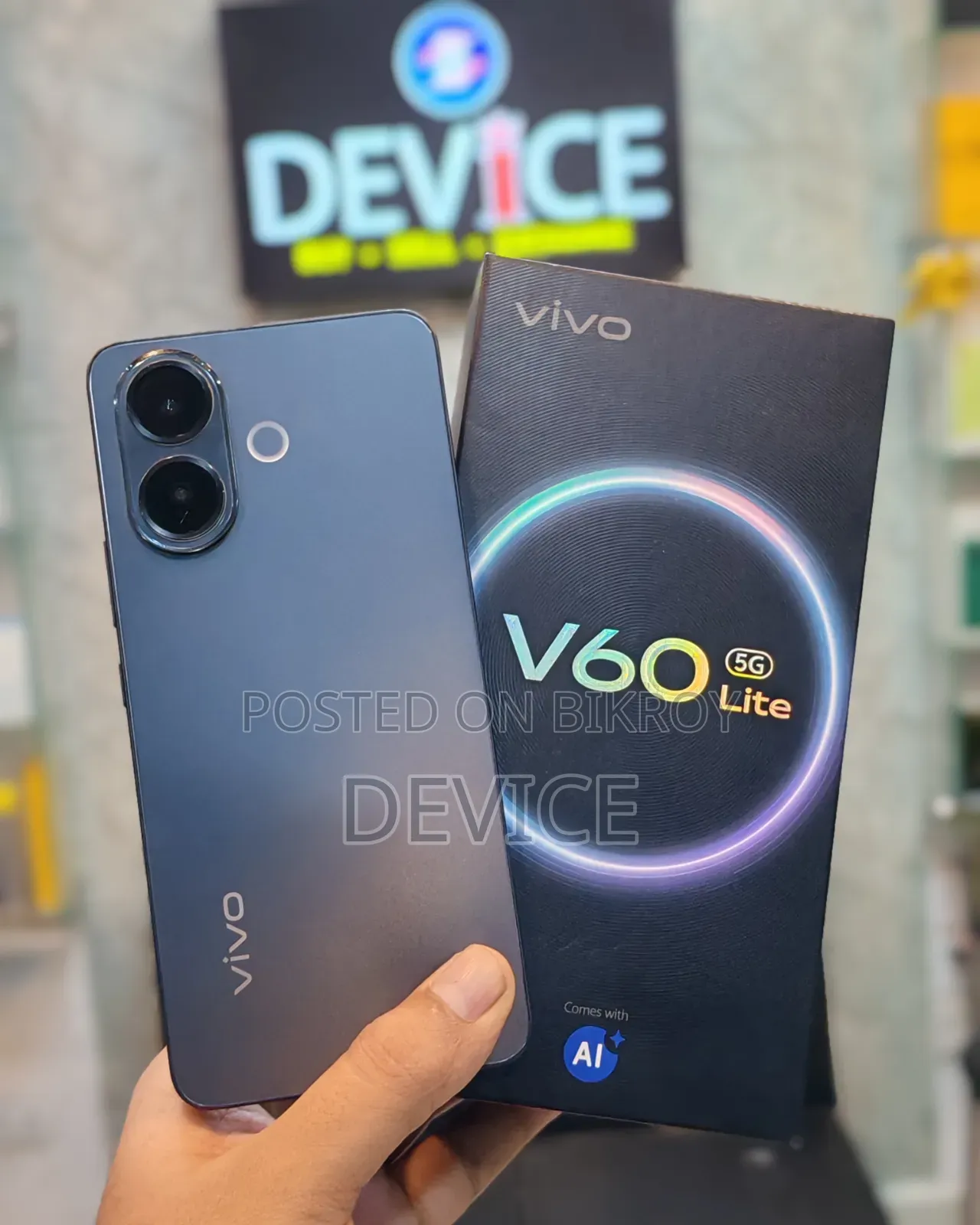 Vivo V60 Lite 256 GB Black