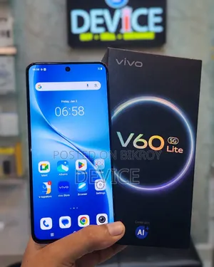 Vivo V60 Lite 256 GB Black