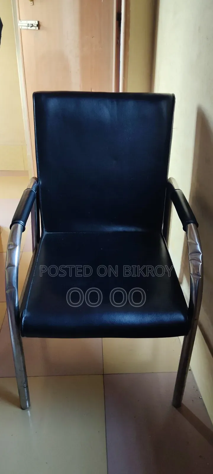 Chair Black Leather