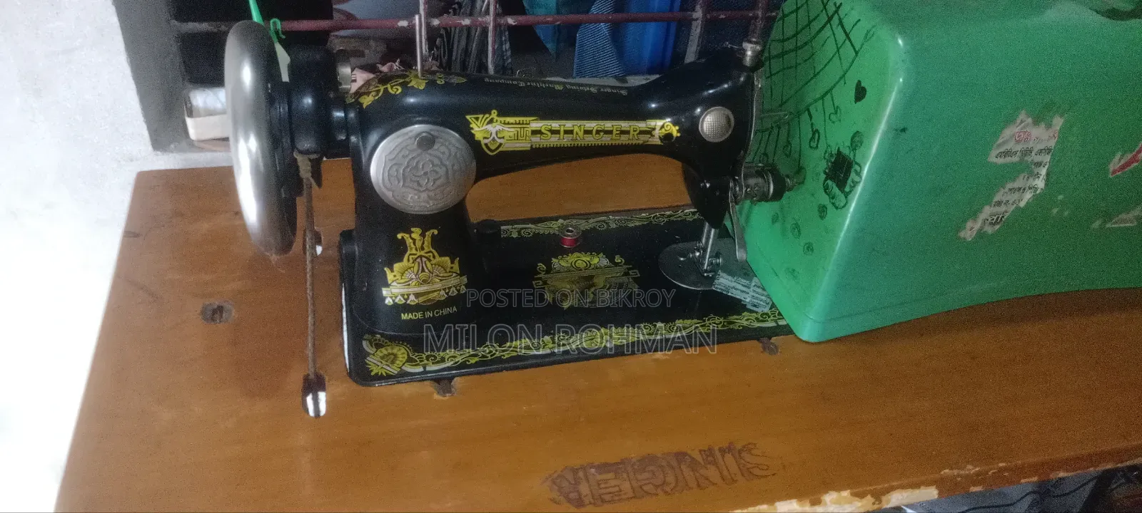 Sewing machine is brand new, never used after purchase, full fresh