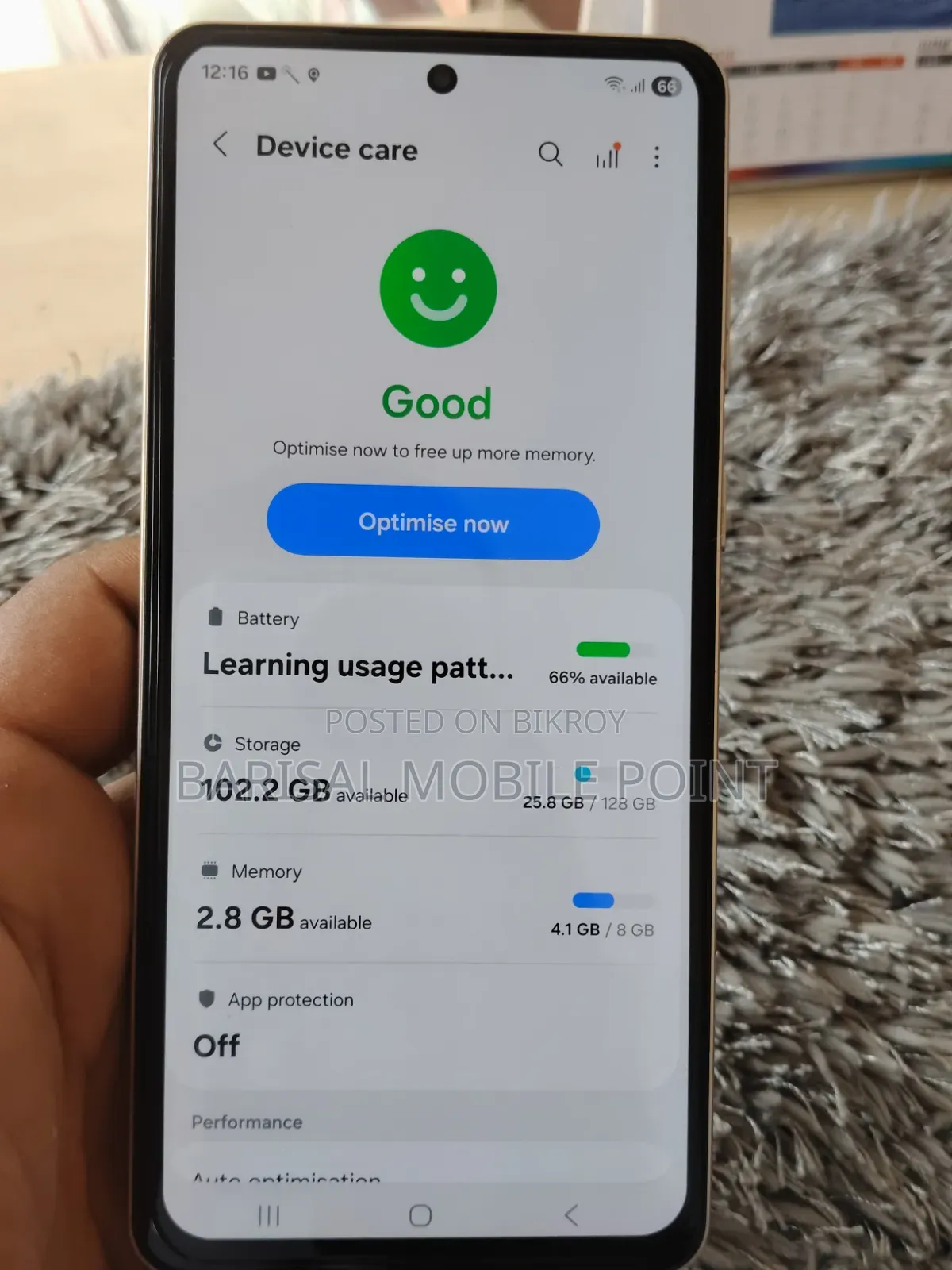 Samsung Galaxy F55 128 GB Orange