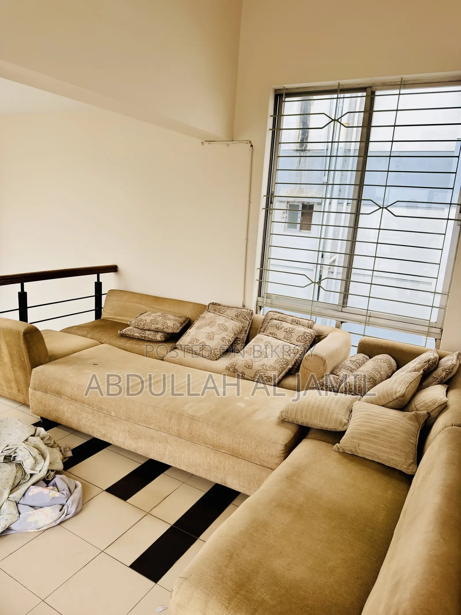 Luxury L-Shape Sofa Set – Stylish Comfortable
