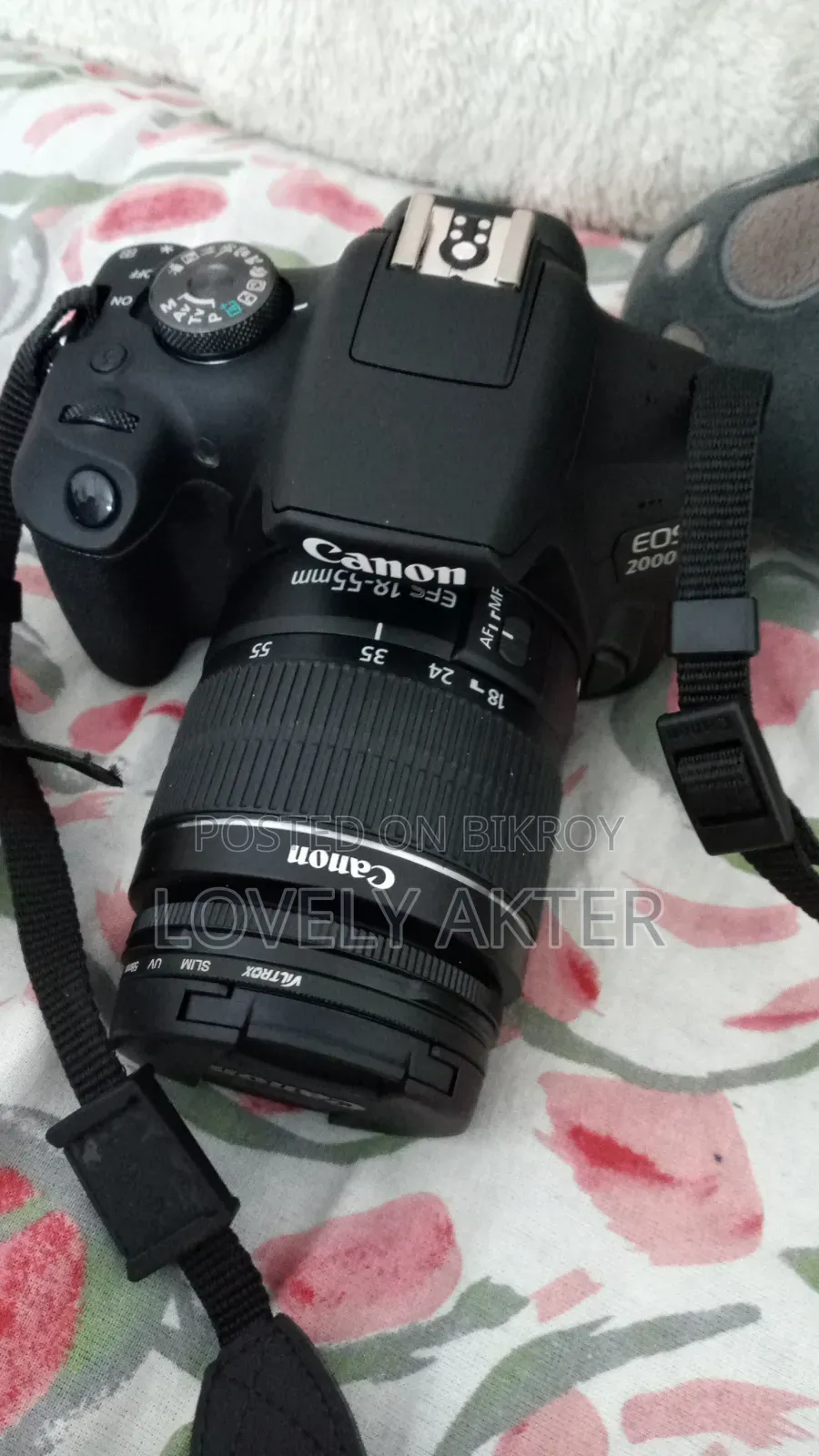 Canon Eos 2000d DSLR Camera
