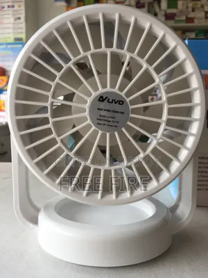 Livo High Speed-Turbo Rechargeable Fan (Model: Lv-2601)