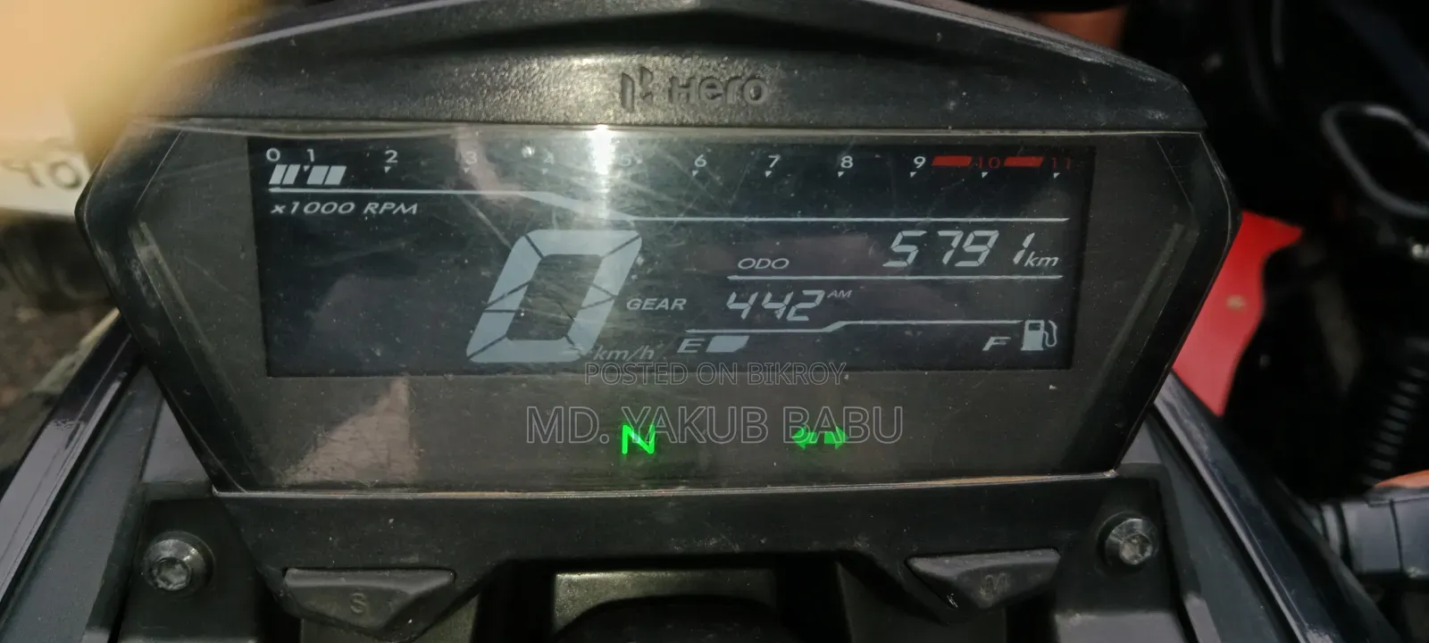 Hero Xtreme 125R 2025 Black