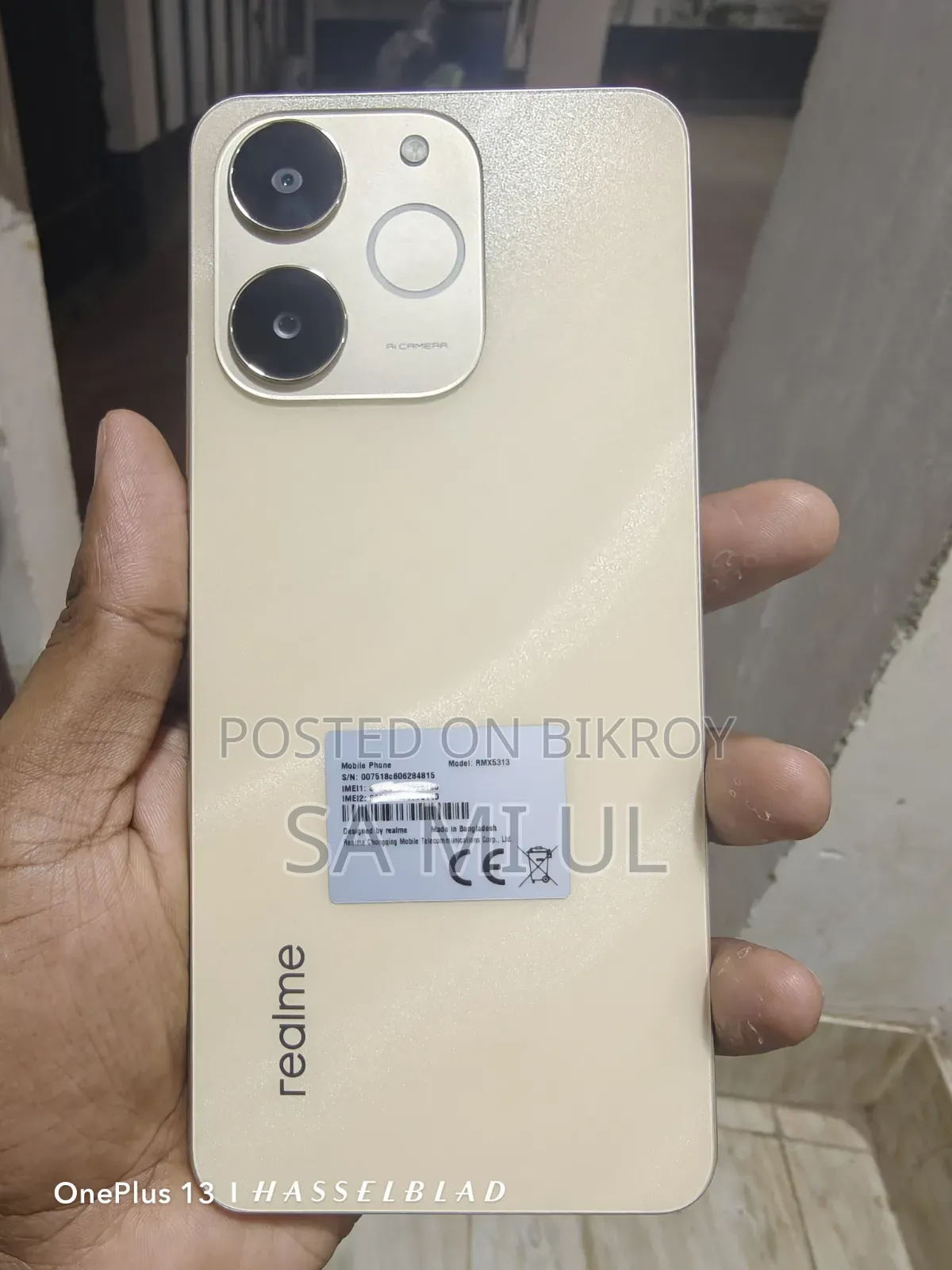 Realme Note 70T 64 GB Gold