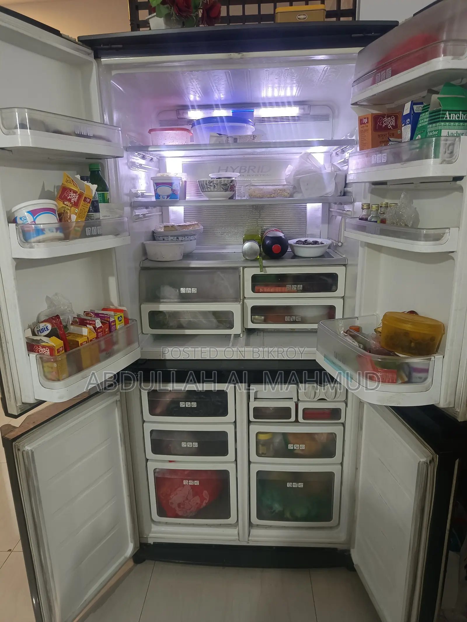 4 Door Sharp Refrigerator